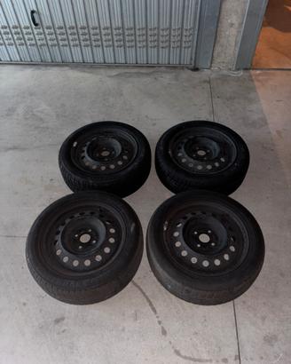 GOMME+CERCHI DA NEVE SUZUKI 4 FORI