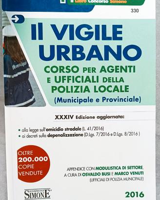 LIBRO X CONCORSO IL VIGILE URBANO 2016