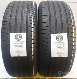 2 GOMME 235 55 18 BRIDGESTONE A52454