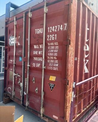 Container 6mt ad uso deposito