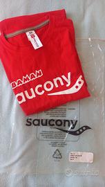 T shirt rossa Saucony Elbaman XS
