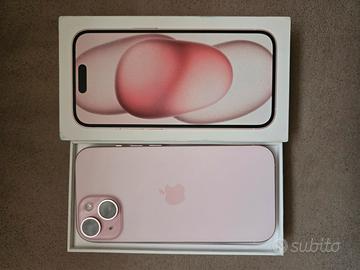 Iphone 15 128 rosa garanzia