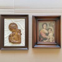 Quadri Madonna con bambino e Sacra Famiglia