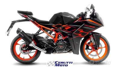 Scarico Leovince LV ONE EVO BLACK KTM RC 125  390