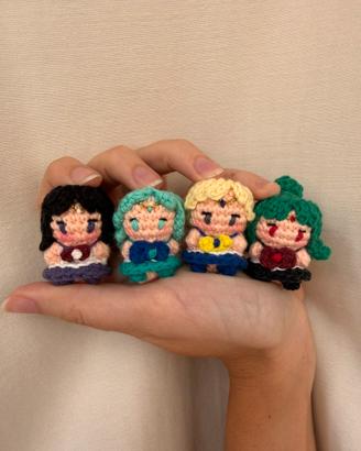 Mini amigurumi Guerriere Sailor