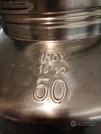 fusto acciaio inox 50/l  come nuovo 