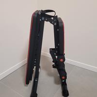 Panca palestra compatta regolabile 