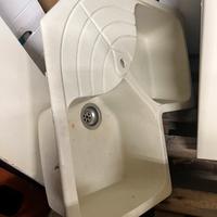 Lavandino AD ANGOLO in FRAGRANITE