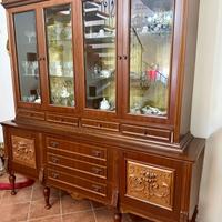 Maestosa Vetrina Classica a 4 Ante