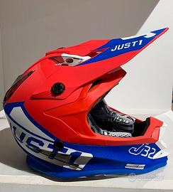 Casco J32 KIDS Vertigo Blue/Bianco/Rosso