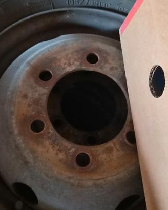 4 cerchi x ducato 195/75 r16