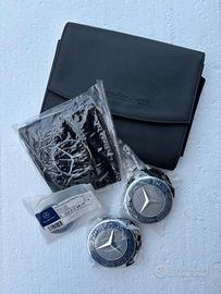 Fregio cofano e coprimozzi Mercedes Serie C