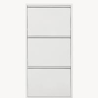 Scarpiera in acciaio Kare design