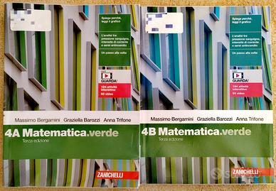 MATEMATICA.VERDE - 4A+4B - ISBN: 9788808614384