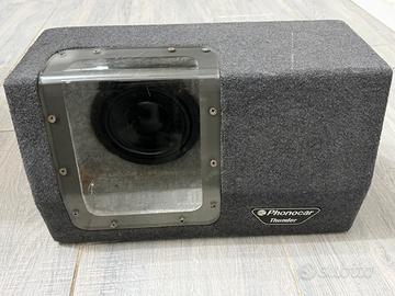 Subwoofer phonocar con amplificators sony