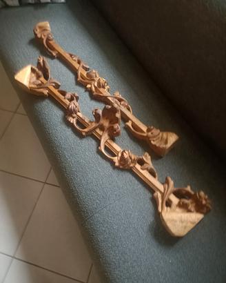 Decorazioni in legno d'epoca 