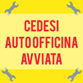 Officina meccanica avviata