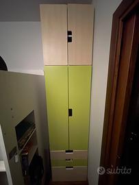 armadio Ikea camera bimbo