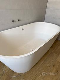 Vasca da bagno ovale forma aquae