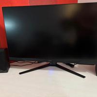 SAMSUNG ODYSSEY G3 27 POLLICI (FULL HD)  +CASSE G