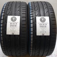 2 GOMME 225 35 18 BRIDGESTONE A51101