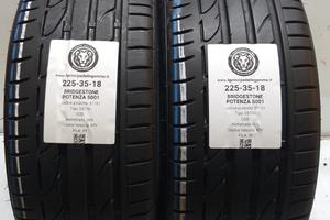 2 GOMME 225 35 18 BRIDGESTONE A51101