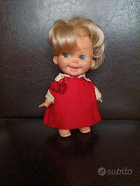Bambola vintage Sebino altezza 18 cm