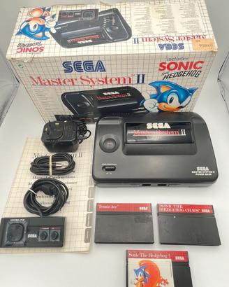 Console Sega Master System 2 II Sonic The Hedgehog