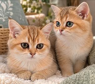 British Shorthair Femmine Golden