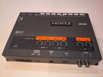 DSP processore audio auto Hertz H8