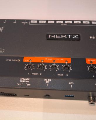 DSP processore audio auto Hertz H8