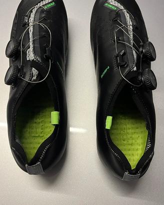 Scarpe bici Q36.5 Unique Road Shoes Black n.42.5