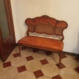 ivanetto Panchetta Luigi XVI in Legno e Paglia di
