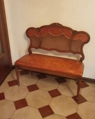 ivanetto Panchetta Luigi XVI in Legno e Paglia di