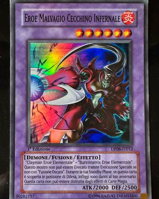 EROE MALVAGIO CECCHINO INFERNALE / Yugioh / super