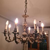 lampadari in bronzo