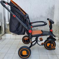 Passeggino/triciclo Nunu baby go nero