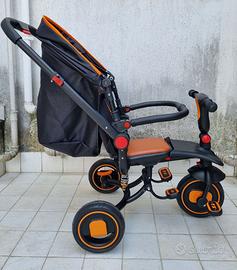 Passeggino/triciclo Nunu baby go nero