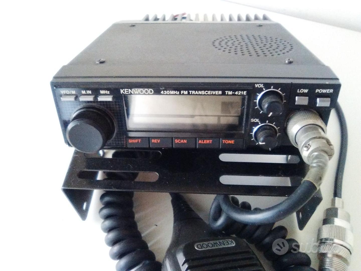 トランシーバー KENWOOD 430MHz FM transceiver TM-421 KENWOOD TM-421 E FM 430 Mhz Transceiver - Audio/Video In vendita a