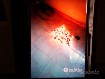 Luci natale crepuscolare balcone 