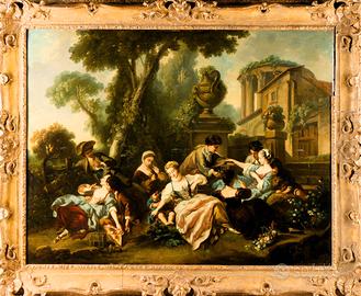 High-fidelity reproduction on canvas /F. Boucher
