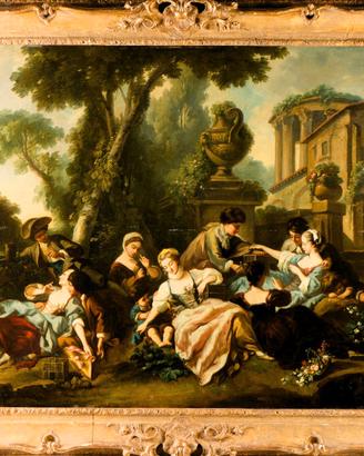 High-fidelity reproduction on canvas /F. Boucher