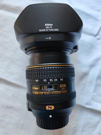 Nikon obbiettivo 16-80 nikkor in garanzia nital