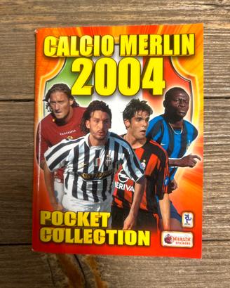 Album vuoto Calcio Merlin 2004 pocket collection