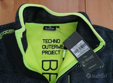Giacca in Pile Be Board Tech Project - Grigio