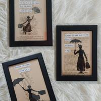 Quadro Mary Poppins anche da personalizzare