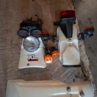 plastiche e quadro honda xl 125