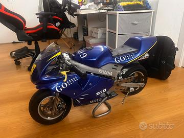 Mini moto Valentino Rossi 49cc a scoppio- funziona