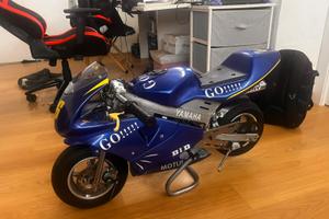 Mini moto Valentino Rossi 49cc a scoppio- funziona