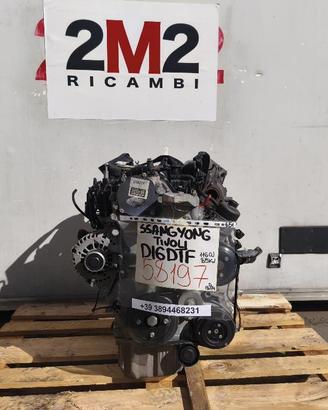 MOTORE COMPLETO SSANGYONG Tivoli Serie D16DTF 116